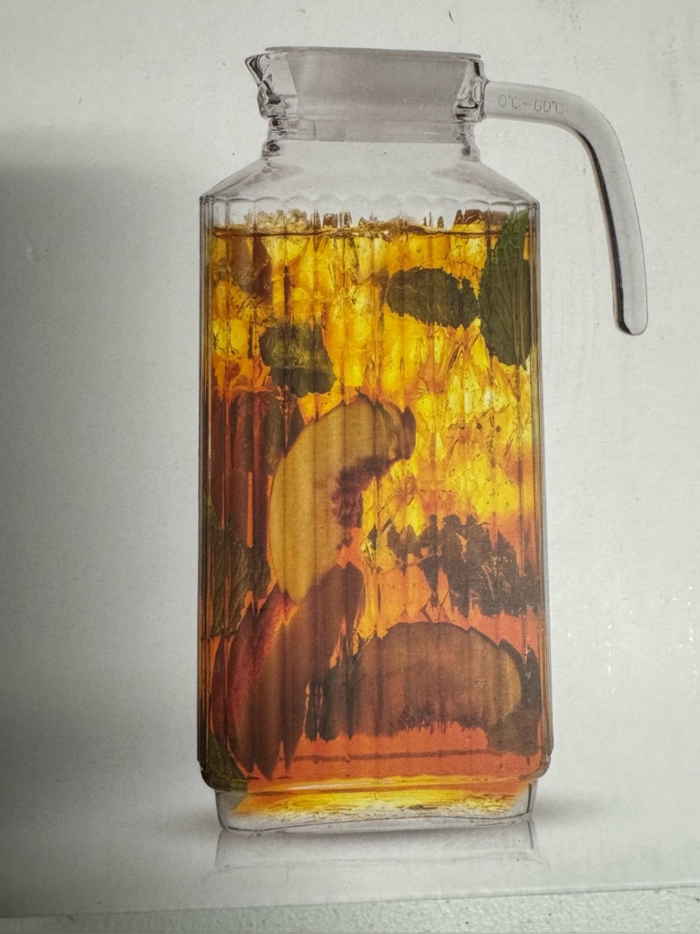 Amber Botanical Glass Art Print - Home Art